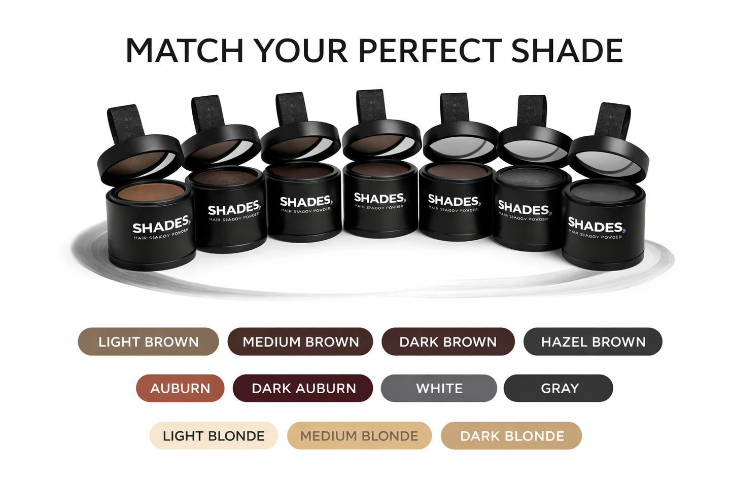 SHADES – Instant Hair Shadow Powder (Pack x2)