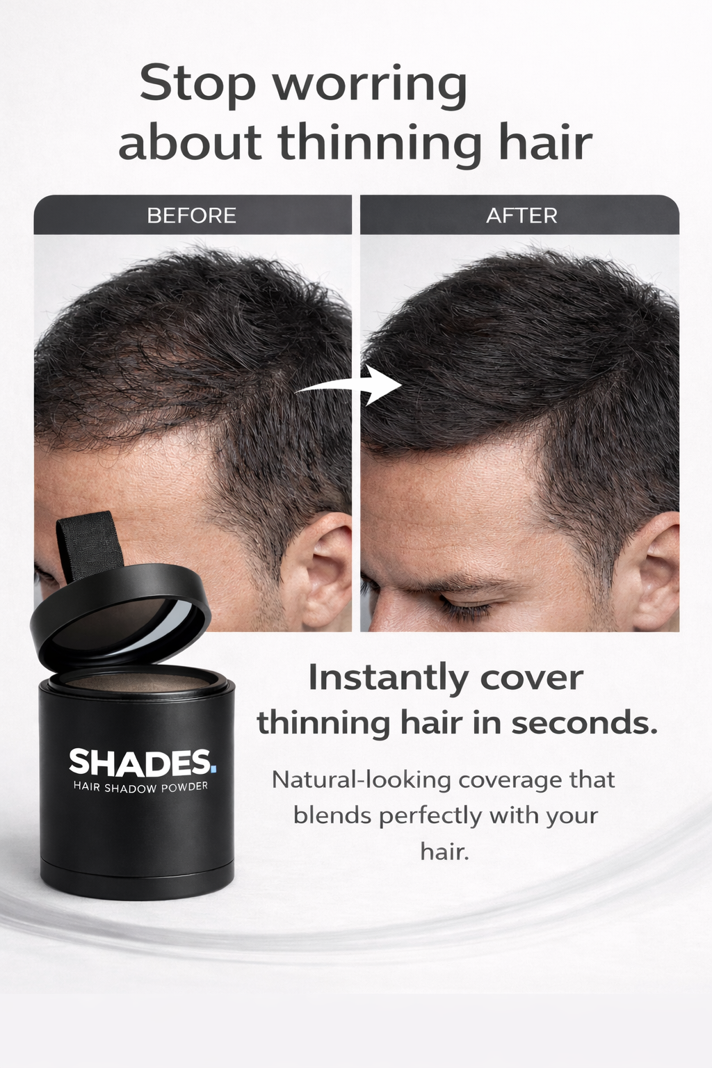 SHADES – Instant Hair Shadow Powder (Pack x2)